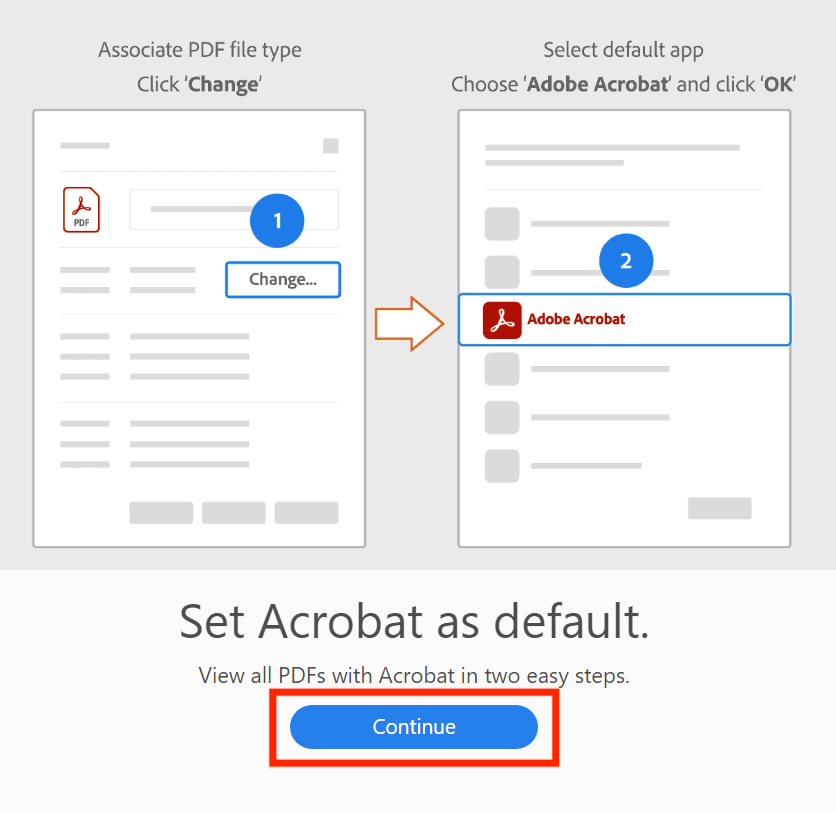 SAU19 Knowledge Base - PDFs - Changing The Default To Open In Adobe Reader